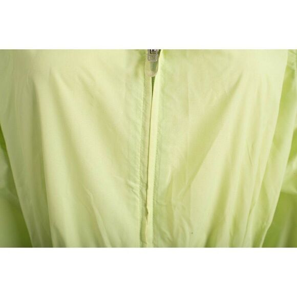 L.L. Bean Womens Windbreaker Jacket S Lime Green Z - Picture 2 of 6
